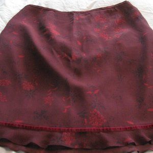 Tristan lined a line skirt